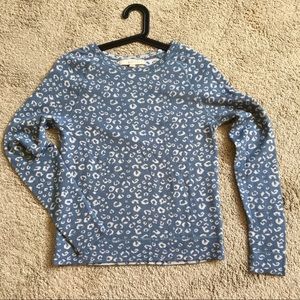 Ann Taylor Loft Cool print sweater XS